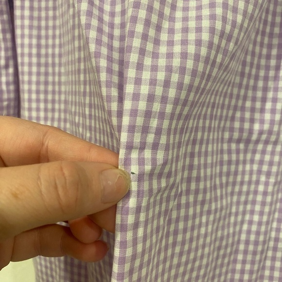 NWT Collyn Raye Gingham Off the Shoulder Top Size XS - Picture 7 of 7